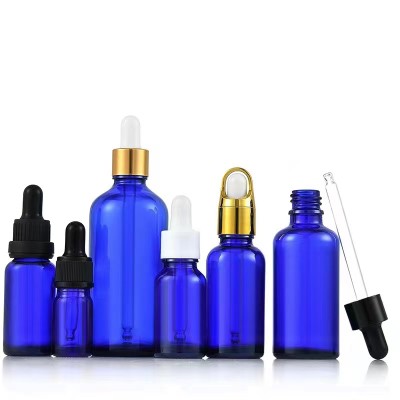 10ML15ML 20ML 30ML 50ML 100ML Regular Amber Clear Black Blue Custom Essential Oil Bottle Dropper Glass Bottle