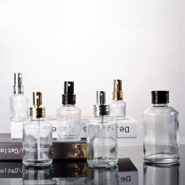 Customization Mist Sprayer Glass Bottle Cosmetics Packaging Container Reed Diffuser Bottle for Room Spray