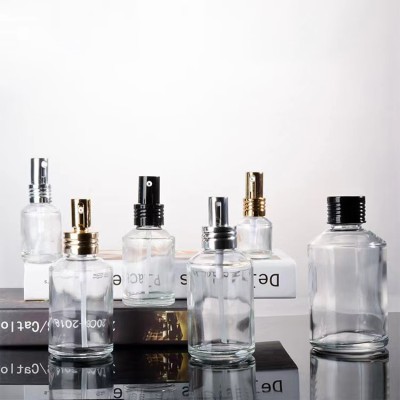 Customization Mist Sprayer Glass Bottle Cosmetics Packaging Container Reed Diffuser Bottle for Room Spray