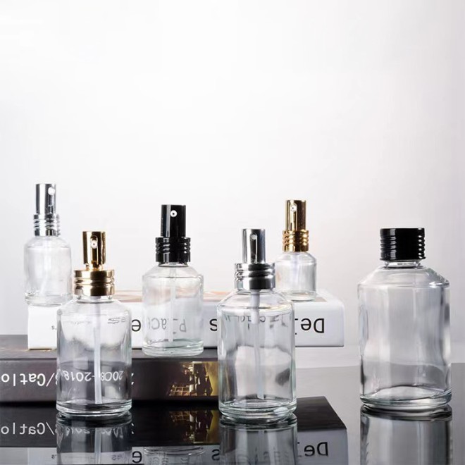 Customization Mist Sprayer Glass Bottle Cosmetics Packaging Container Reed Diffuser Bottle for Room Spray