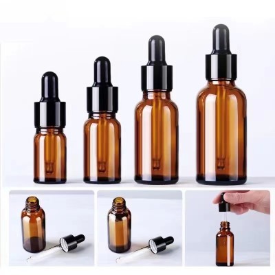 10ML15ML 20ML 30ML 50ML 100ML Regular Amber Clear Black Blue Custom Essential Oil Bottle Dropper Glass Bottle