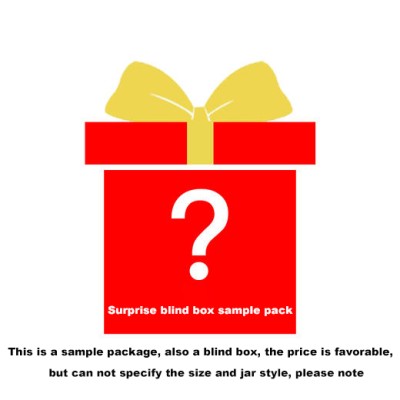 Sample Pack Coloured Glass Candle Jars 2.5OZ 8OZ 10OZ 12OZ 16OZ With Random Style Jar Design Blind Box Candle Jar