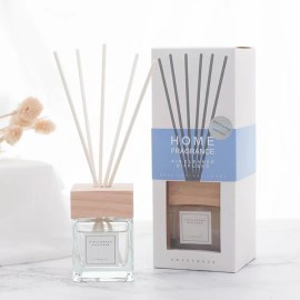 Wholesale 100MLClear Private Label Wooden Cap Glass Luxury Reed Diffuser Bottle
