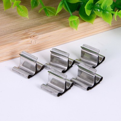 Wholesale Wood Wick Sustainer Tab with Metal Clip Elegant Candle & Fragrance Accessory