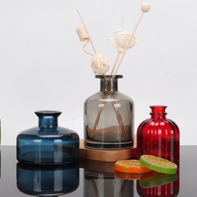 150ml 250 Car Glass Color Reed Diffuser Bottle Fragrance Aroma Therapy with Caps and Box