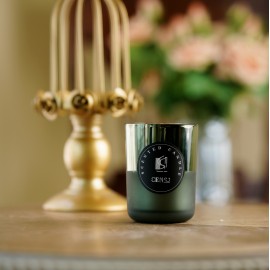 Wholesale Unlabeled 8oz Luxury Private Label Vanilla Soy Wax Decorative Electroplate Rose Gold Scented Candle with Gift Box
