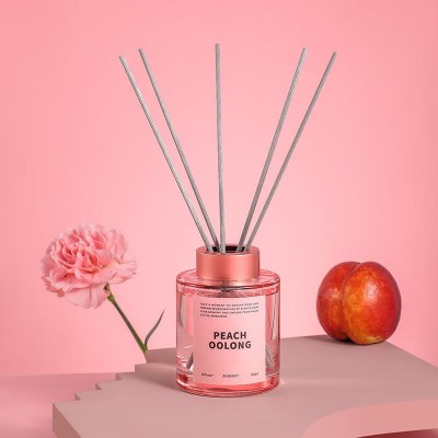150ml Explosive Zuma Long Aroma Bottle Glass Empty Round Household Large Mouth Fire-Free Rattan Volatile Perfume