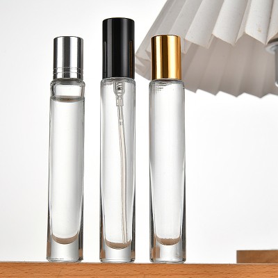 3ml Bottle 2ml 5ml 8ml 10ml Clear Tube Empty Vial Perfume Spray Mini Tester Glass Bottles With Golden Lids