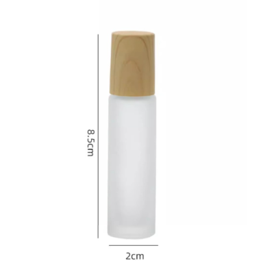 Tape Scale 10ml clear Perfume Roll-on Glass Bottles Skin Care Essence Oil Roll on Bottles