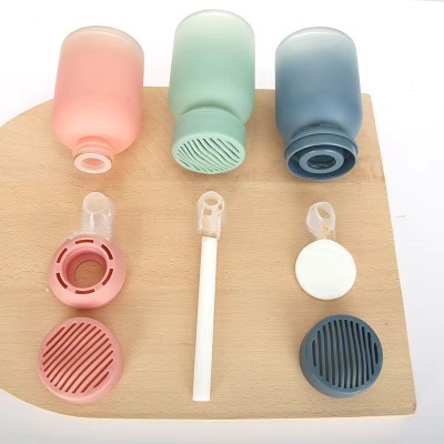 New in Stock Frosted Gradient Car Aromatherapy Bottle Glass Fragrance Expanding Empty Non-fire
