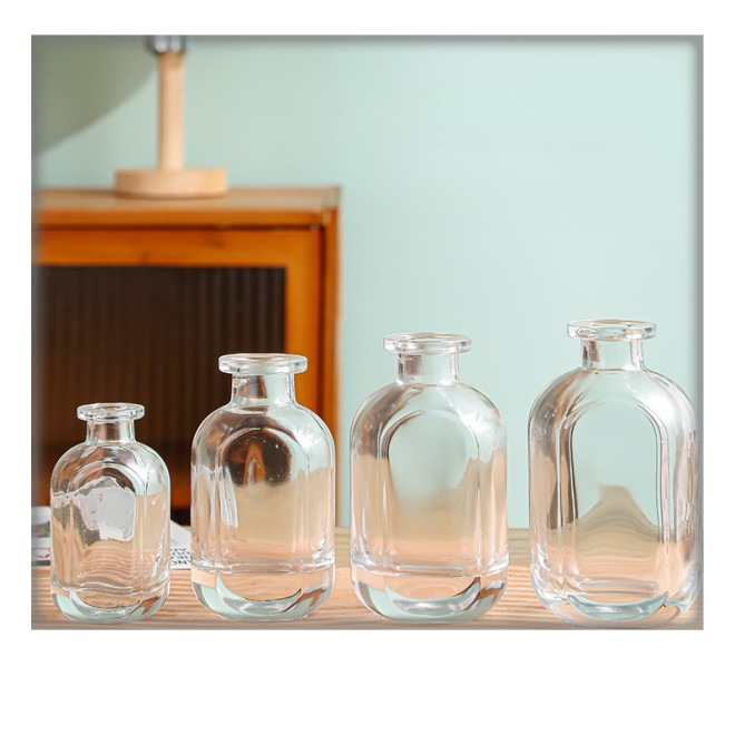 Retro Thickened Cut Glass Aromatherapy Bottle, Cassette , Non-flammable Essential Oil , Empty , Home And