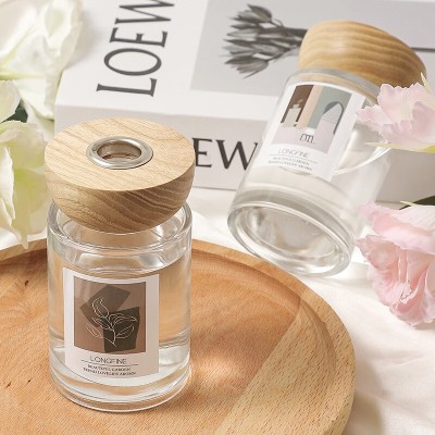 Fire Free Aromatherapy Empty Bottle Volatile Stick Toilet Water Separate Household Glass Custom