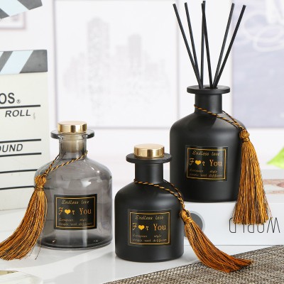 150ml 250 Car Glass Color Reed Diffuser Bottle Fragrance Aroma Therapy with Caps and Box