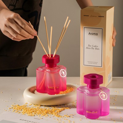 2024 Aromatherapy Household Non-fire Essential Oil Bedroom Ornaments Indoor Toilet Deodorant Fragrance Rattan Hotel Lasting Frag