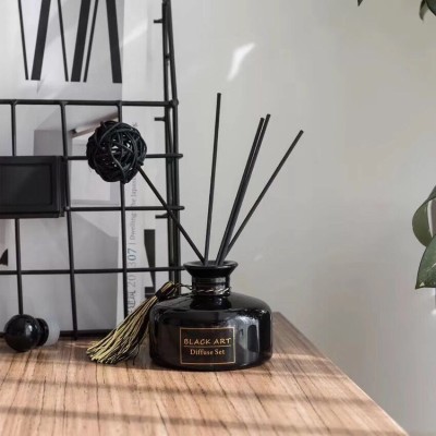 150ml 250 Car Glass Color Reed Diffuser Bottle Fragrance Aroma Therapy with Caps and Box