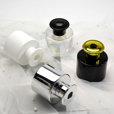Fireless Aromatherapy Round Perfume Diffusion Bottle Glass Aroma Reed Diffuser Bottle  With Box