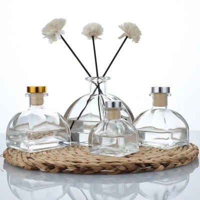 Wholesale Glass Aroma Bottles, Transparent Vases, Home Diffusers, Yurts, Flameless , Rattan Perfume