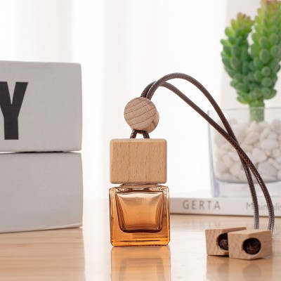 5ml 8ml 10ml 12ml 15ml 17ml Diffuser Car air Freshener Hanging Perfume Bottle Glass Aromatherapy Fragrance Essential Oil Pendant