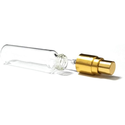 3ml 5ml 10ml 20ml 30ml Square Glass Bottle With Roller Empty Perfume Essential Oils Roll on Bottle With Shiny Gold Cap