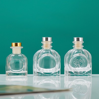 Non-fire Aromatherapy Empty Bottle Perfume Flower Dew Water Bottled for Household Living Room and Homestay Hydroponic Vase Glass