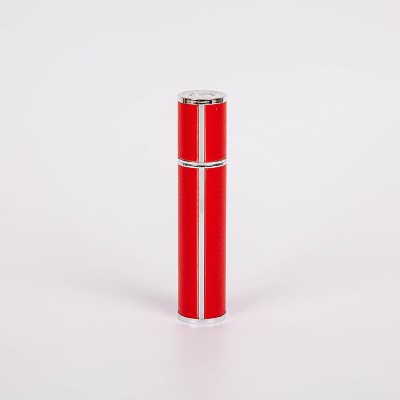 10ml Perfume Portioning Bottle, Press-type Lambskin Detachable Portable Travel Sample Spray , Empty