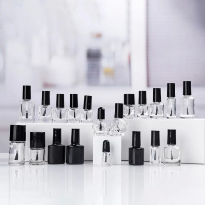 2ml51015 Nail Polish Bottle Gel Empty With Brush Glass Blending Container