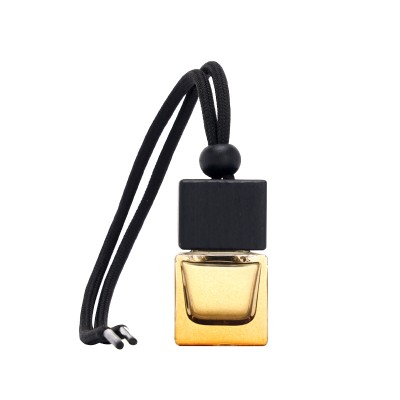 5ml 8ml 10ml 12ml 15ml 17ml Diffuser Car air Freshener Hanging Perfume Bottle Glass Aromatherapy Fragrance Essential Oil Pendant