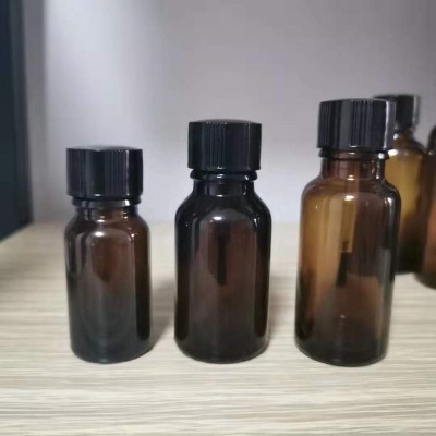 4 Pcs 20ml Empty Refillable Nail Polish Bottles Glass Varnish Containers with Brush Cap for Art