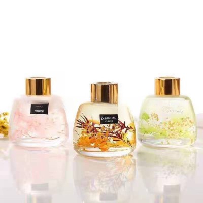 In Stock Car Aromatherapy Bottle Small Glass Fire-Free Bottling Perfume Empty