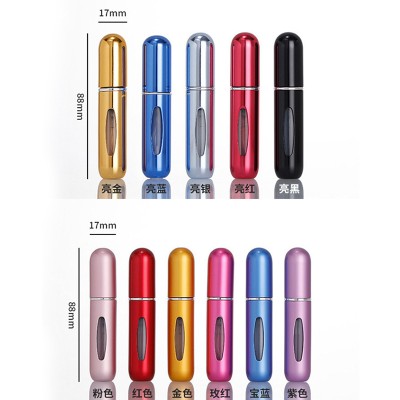 Atomizer Travel Cosmetic Spray Bottle Portable Travel Mini Perfume Atomizer Travel