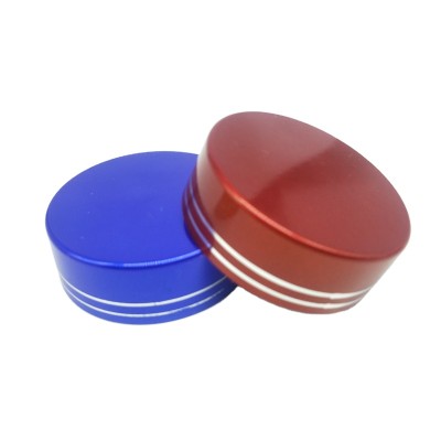 70-400 Gold Lids Cosmetic Metal Aluminum Plastic Cream Screw Top Jar Cap Lid