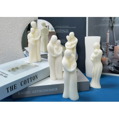 Portrait Scented Candle Silicone Mold DIY Lover Human Body Manual Soap Plaster Decoration Candle Mold