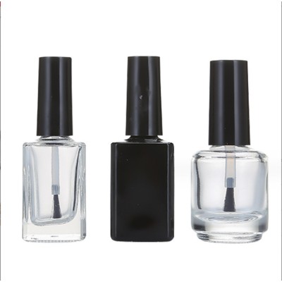 2ml 3ml 4ml 5ml 6ml 7ml 8ml 10ml 12ml 15ml Transparent Glass Nail Polish Bottles with Brush Cap in Stock