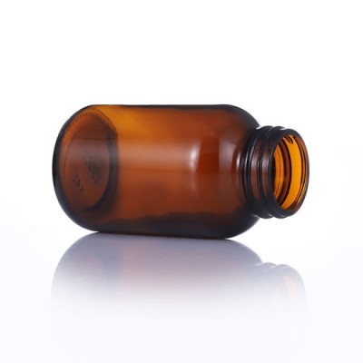 8oz 250ml Essence Oil Bottles Empty Refillable Amber Glass Foaming Hand Soap Dispenser Bottle Foam Cleanser