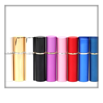In Stock, 10ml Flat-head Perfume in Separate Bottles for Easy Carrying, With an Electrochemical Shell, Glass Inner Liner, Spray