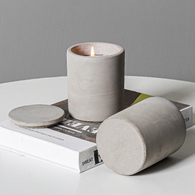 New Product Wholesale Pastel Vessel Empty Luxury Ceramic Candle Holder Jar