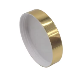 89-400 Brushed Aluminum Metal Shelled,brushed Gold Aluminum Lid,89/400 Metal 89mm Cosmetic Cap
