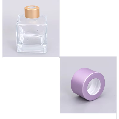 28mm Matte Electrochemical Aluminum Fragrance Cap Diffuser Anodized Lid