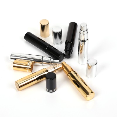 High-end UV Electroplated Spray Bottle 10ML Perfume Portioning Empty Portable Glass Sample Can Be Printed W