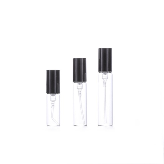 Glass Perfume Sample Bottle 2ml Men and Women Mini Q Version Trial Card Spray Bottle