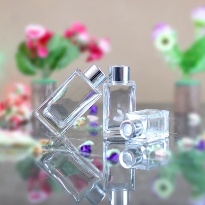 Wholesale 50ml80200 Threaded Mouth Long Square Aroma Diffuser Bottle Without Fire, Dry Flower For Bedroom