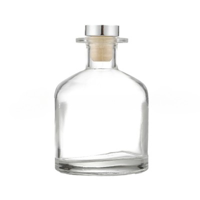 Fashion Simple Home Glass Big Belly Aroma Bottle Empty Fragrance Non-fire Rattan Volatile Glas