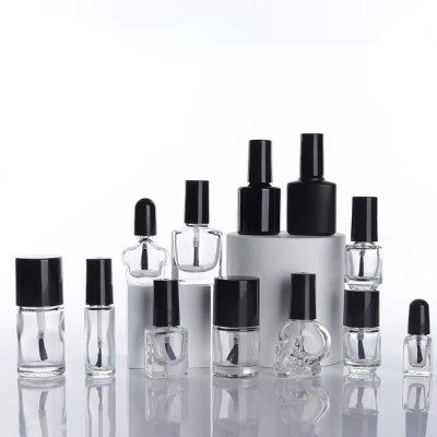 2ml51015 Nail Polish Bottle Gel Empty With Brush Glass Blending Container