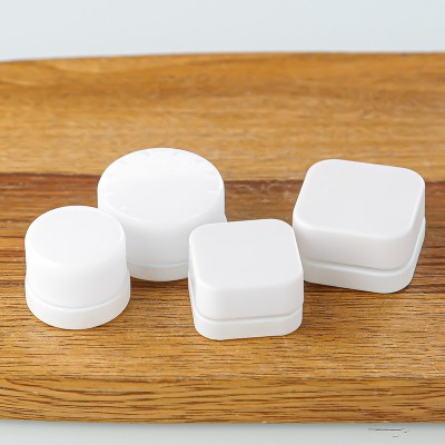 3ml 5ml 7ml 9ml Childproof Lid Cube Jar Eye Cream Jar square Glass Concentrate Jars