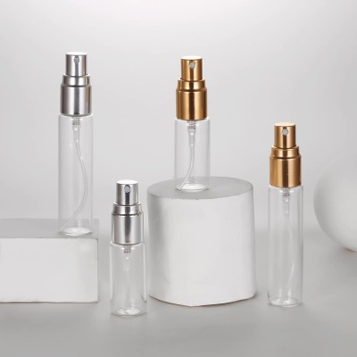 3ml 5ml 10ml 20ml 30ml Square Glass Bottle With Roller Empty Perfume Essential Oils Roll on Bottle With Shiny Gold Cap