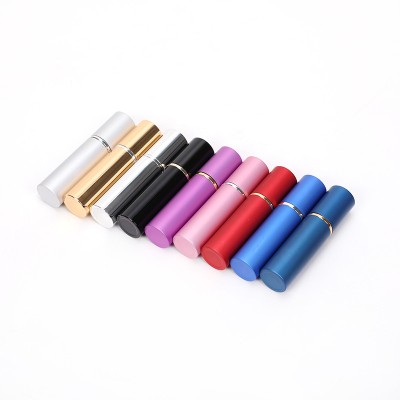 In Stock, 10ml Flat-head Perfume in Separate Bottles for Easy Carrying, With an Electrochemical Shell, Glass Inner Liner, Spray