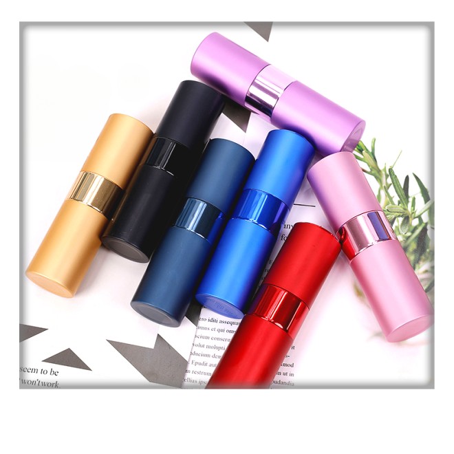 Customized Processing of 15ml Rotating Perfume Bottles, Telescopic Atomizing Spray , and Cosmetic Hydrating Porti