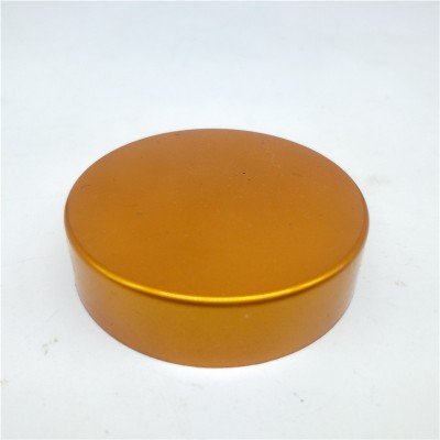 89-400 Brushed Aluminum Metal Shelled,brushed Gold Aluminum Lid,89/400 Metal 89mm Cosmetic Cap