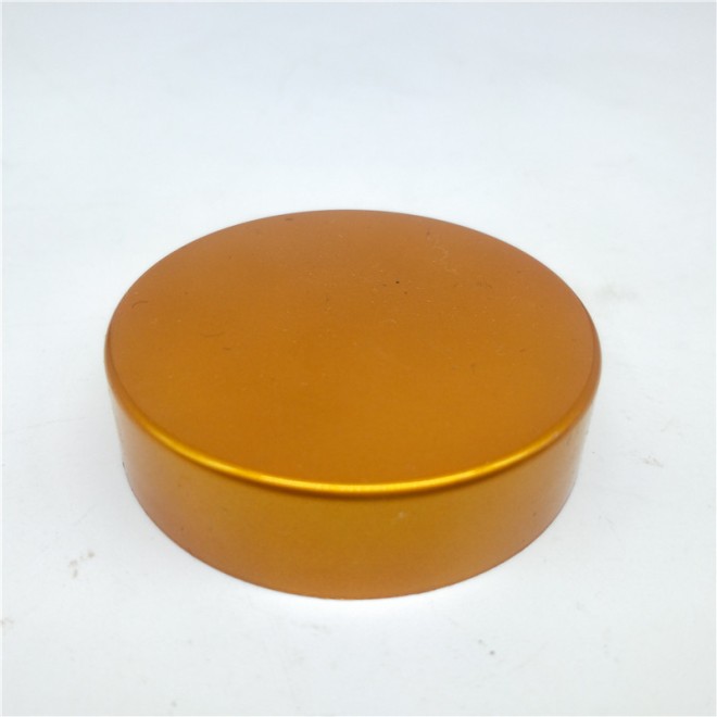 89-400 Brushed Aluminum Metal Shelled,brushed Gold Aluminum Lid,89/400 Metal 89mm Cosmetic Cap