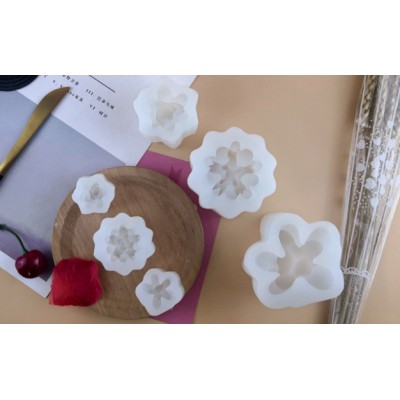 Handmade Aromatherapy Candle Mold DIY Soy Wax Candles Scented Silicone Succulent Soap Mold